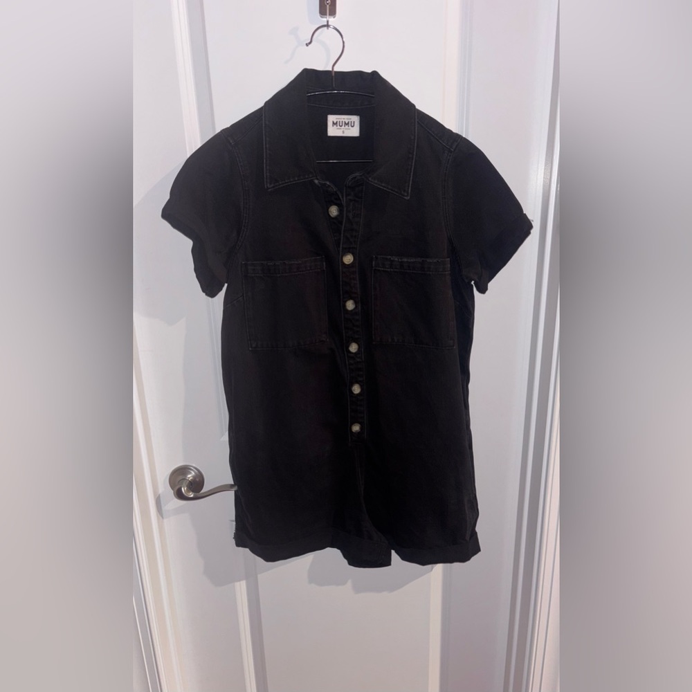 Show Me Your MuMu Black Romper